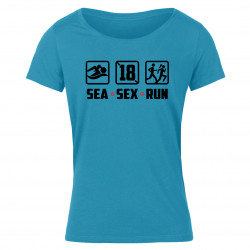 T-Shirt Sea Sex & Run Femme...