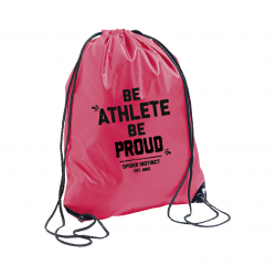 Gym sack Pinky "Be Athlete Be Proud"