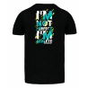 T-Shirt TriBlend noir pour Homme avec design I'm not Perfect I'm Athlete - Black