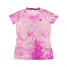 T-Shirt Sport Femme Respirant Tie Dye Pinky rose SI Power - Spider Instinct