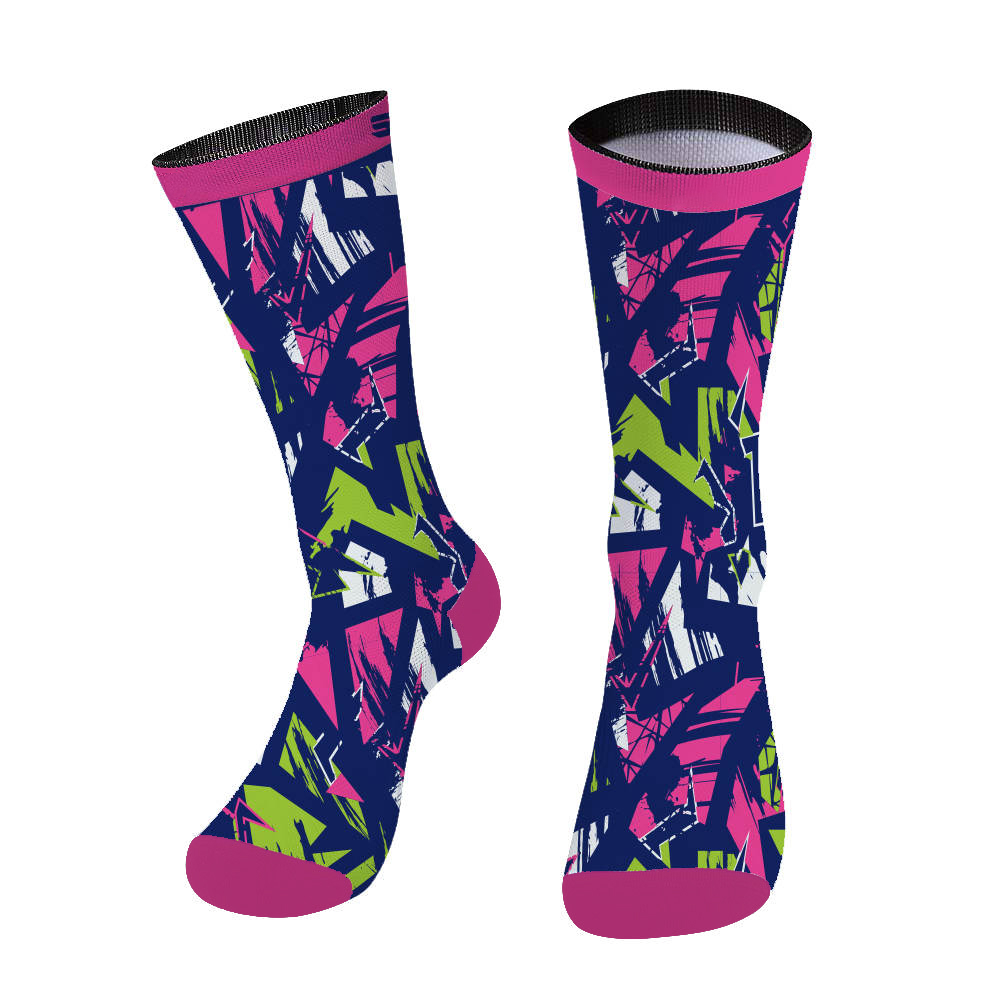 Chaussettes Sport Crew Abstract Girly
