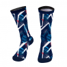 Chaussettes Sport Crew Abstract Tricolore - Spider Instinct