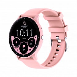 Montre connectée femme - Montre intelligente sportive rose Flamingo - SI Watch Pro ZL02 Spider Instinct