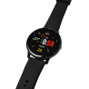 Montre de Sport connectée SI Watch Pro ZL02 - Vue écran tactile HD - Montre noire - Spider Instinct