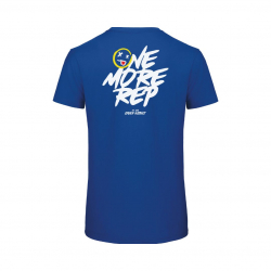 T-Shirt One More Reps Blue Homme - Spider instinct