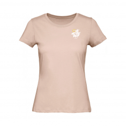 T-Shirt One More Reps Light Pink Femme - Vue de face - Spider Instinct