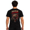 T-shirt Discipline Never Break Homme avec poing et chaînes brisées dans le dos | Spider Instinct