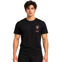 T-shirt Discipline Never Break Homme noir Spider Instinct vue de face | Spider Instinct