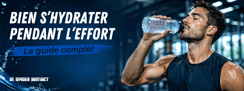 Bien s'hydrater pendant l'effort